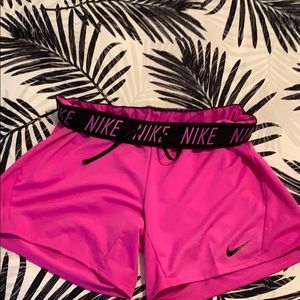 Pink Nike shorts!